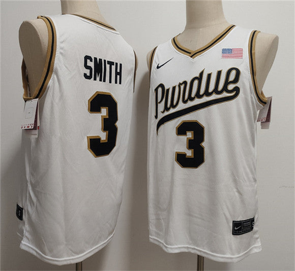 Braden Smith Purdue Boilermakers white Vapor jersey