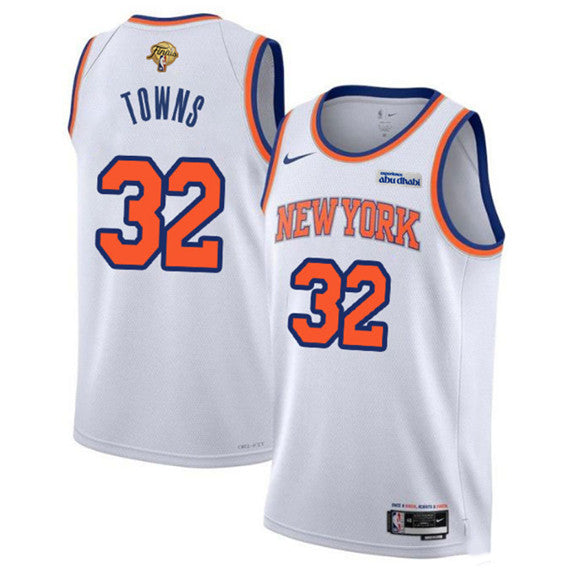 Karl-Anthony Towns New York Knicks white jersey