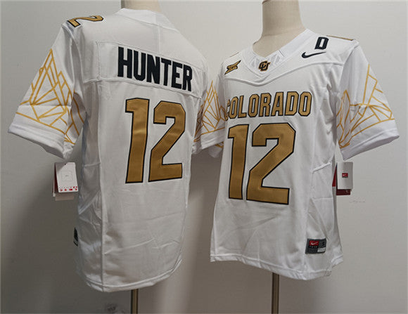 Travis Hunter Colorado Buffaloes white jersey