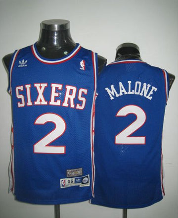 Philadelphia 76ers blue Throwback jersey