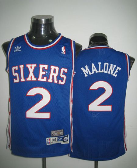 Philadelphia 76ers blue Throwback jersey
