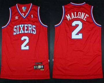 Philadelphia 76ers red Throwback jersey