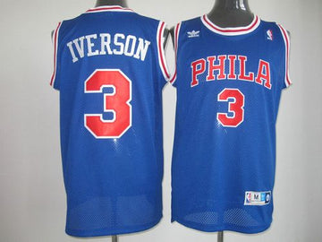 Philadelphia 76ers blue Throwback jersey