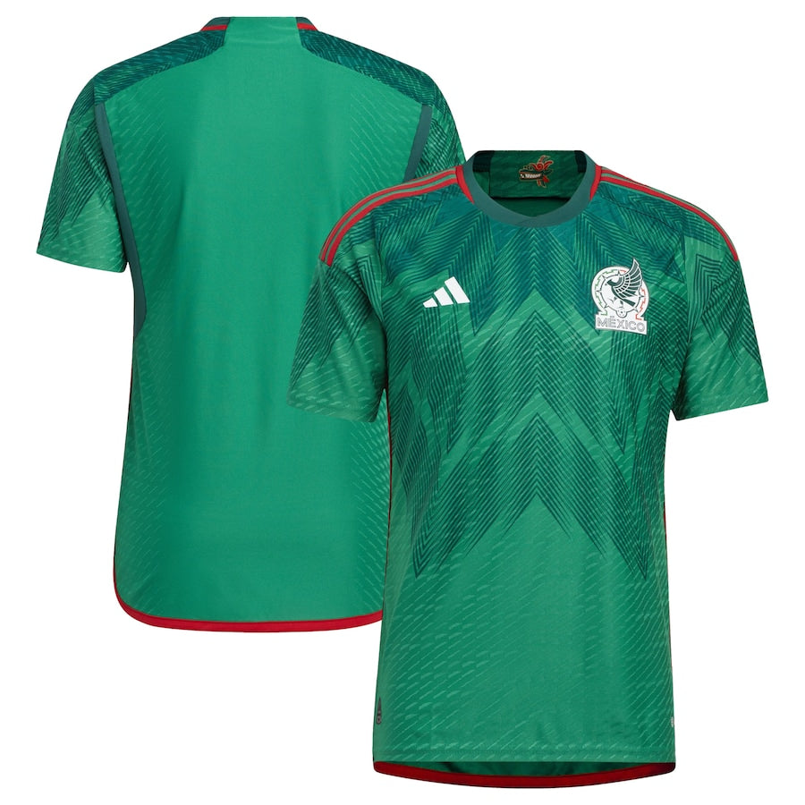 Custom Mexico National Team green Home jersey