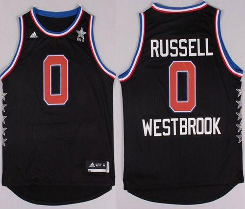 Russell Westbrook Oklahoma City Thunder black jersey