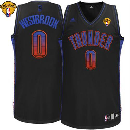 Russell Westbrook Oklahoma City Thunder black jersey