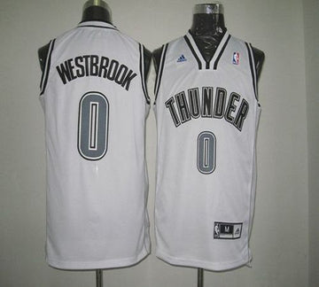 Russell Westbrook Oklahoma City Thunder white jersey