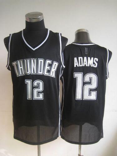 Steven Adams Oklahoma City Thunder black Shadow jersey
