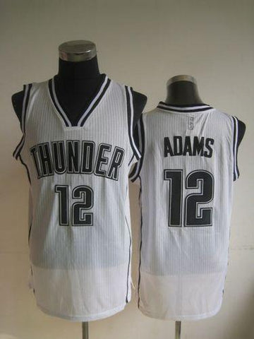 Steven Adams Oklahoma City Thunder white jersey