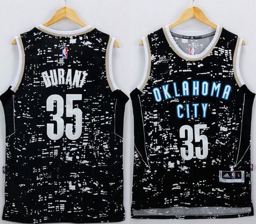 Kevin Durant Oklahoma City Thunder black jersey