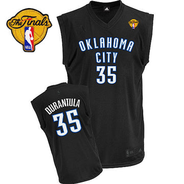 Kevin Durant Oklahoma City Thunder black Fashion jersey
