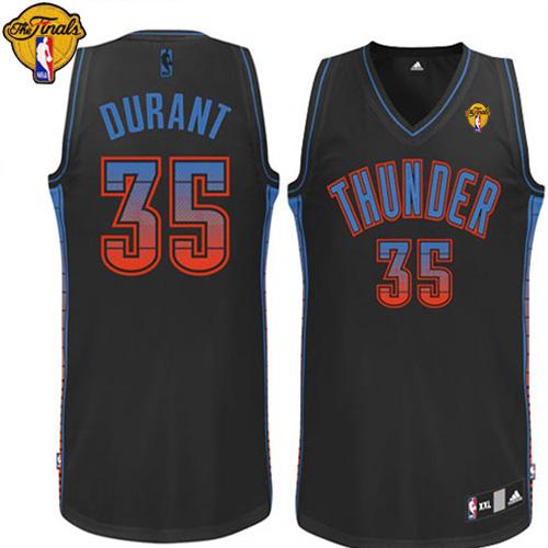 Kevin Durant Oklahoma City Thunder black jersey