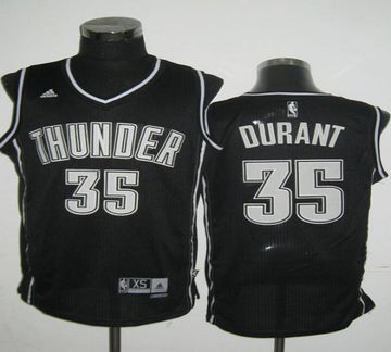Kevin Durant Oklahoma City Thunder black Shadow jersey