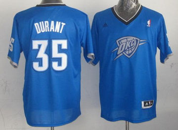 Kevin Durant Oklahoma City Thunder blue jersey
