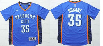 Kevin Durant Oklahoma City Thunder blue jersey