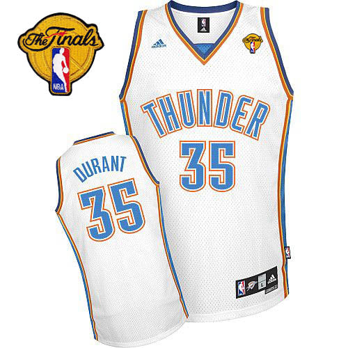 Kevin Durant Oklahoma City Thunder white jersey