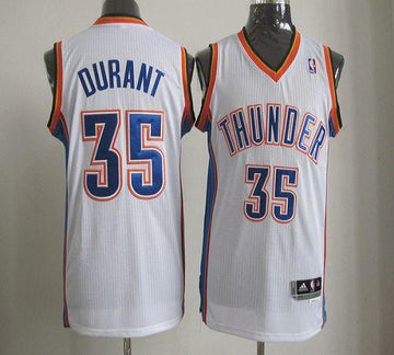 Kevin Durant Oklahoma City Thunder white jersey