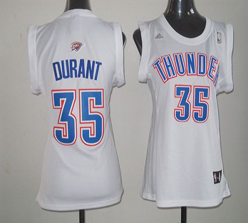 Kevin Durant Oklahoma City Thunder white Fashion jersey