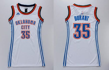 Kevin Durant Oklahoma City Thunder white jersey