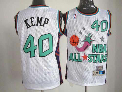 Shawn Kemp Oklahoma City Thunder white jersey