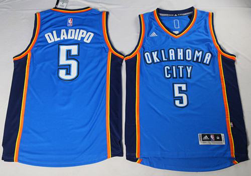 Victor Oladipo Oklahoma City Thunder blue jersey