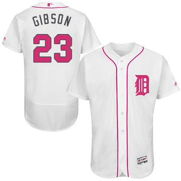 Kirk Gibson Detroit Tigers white Authentic jersey
