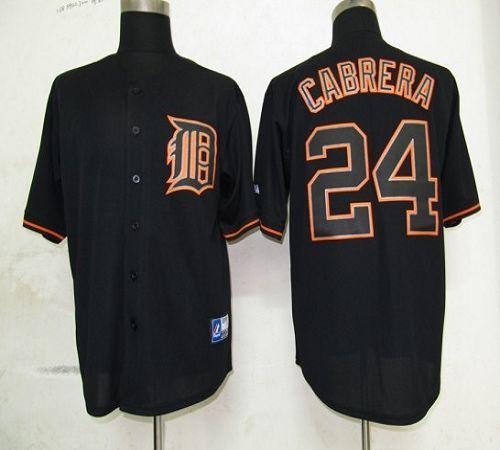 Miguel Cabrera Detroit Tigers black Fashion jersey