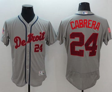 Miguel Cabrera Detroit Tigers grey Fashion jersey