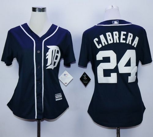 Miguel Cabrera Detroit Tigers navy Fashion jersey