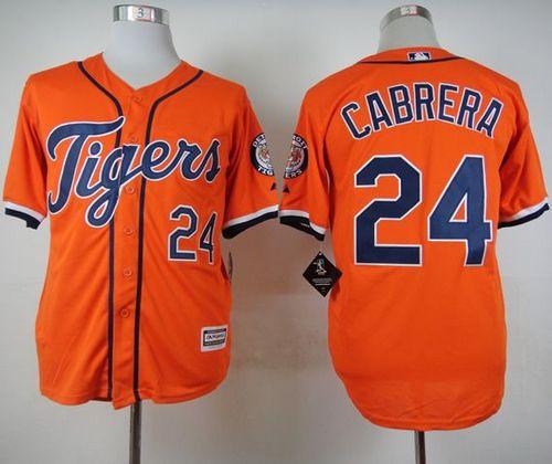 Miguel Cabrera Detroit Tigers orange jersey
