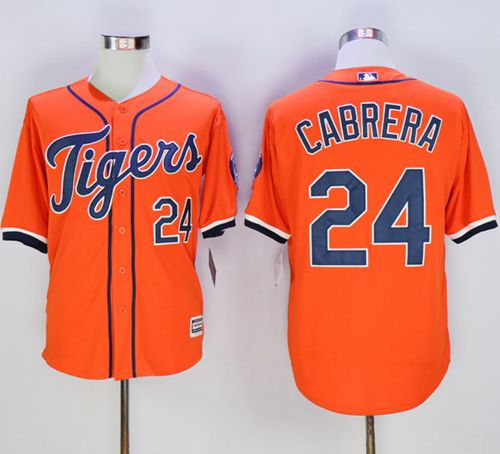 Miguel Cabrera Detroit Tigers orange jersey