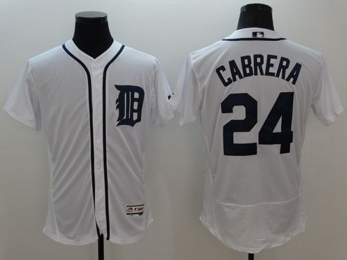 Miguel Cabrera Detroit Tigers white Authentic jersey
