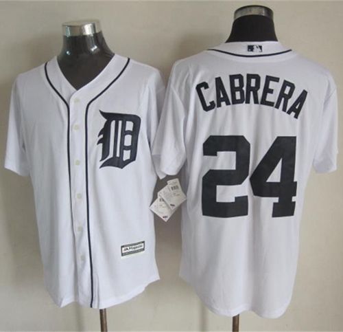 Miguel Cabrera Detroit Tigers white jersey