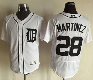 J D Martinez Detroit Tigers white Authentic jersey