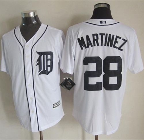 J D Martinez Detroit Tigers white jersey