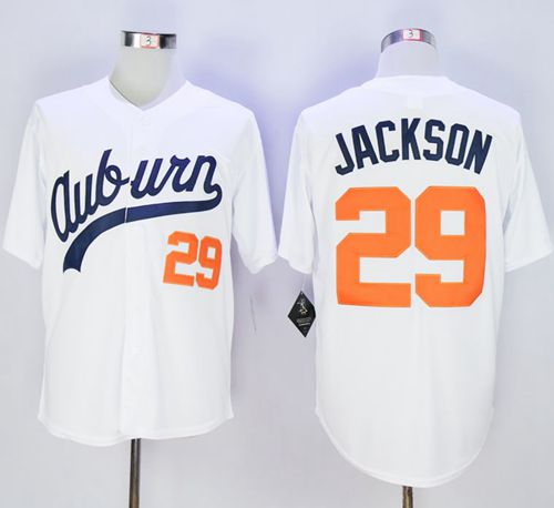 Tigers Auburn Tigers white Throwback jersey