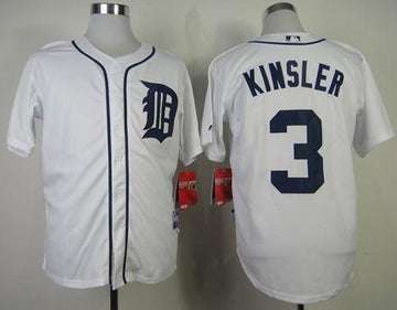 Ian Kinsler Detroit Tigers white jersey