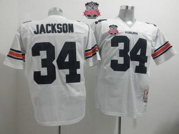 Tigers Auburn Tigers white Throwback jersey