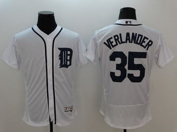 Justin Verlander Detroit Tigers white Authentic jersey