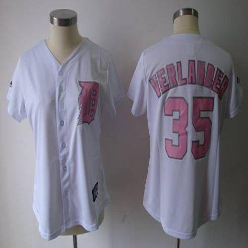 Justin Verlander Detroit Tigers white Fashion jersey