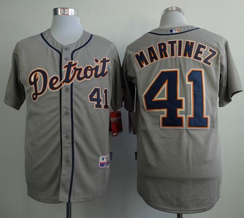 Victor Martinez Detroit Tigers grey jersey