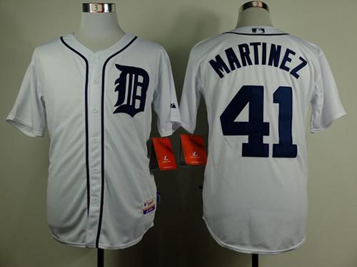 Victor Martinez Detroit Tigers white jersey