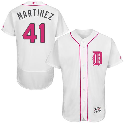 Victor Martinez Detroit Tigers white Authentic jersey