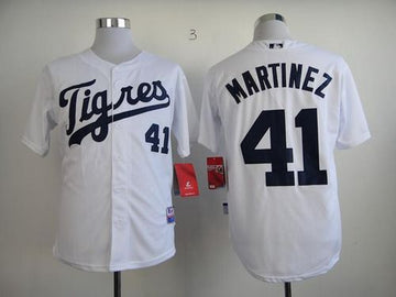 Victor Martinez Detroit Tigers white jersey