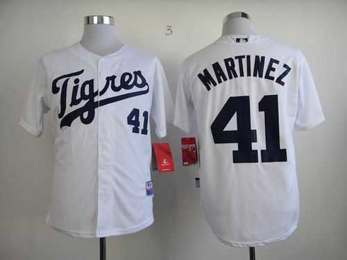 Victor Martinez Detroit Tigers white jersey