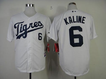 Al Kaline Detroit Tigers white jersey