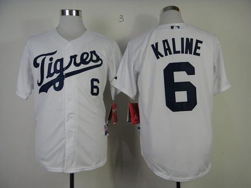 Al Kaline Detroit Tigers white jersey