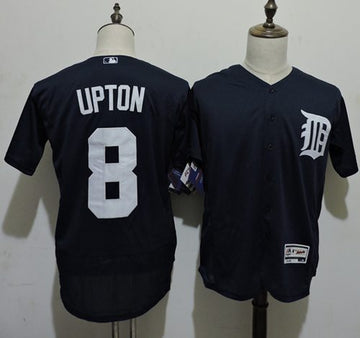 Justin Upton Detroit Tigers navy Authentic jersey
