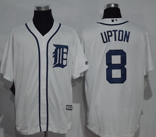 Justin Upton Detroit Tigers white jersey