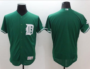 Custom Detroit Tigers green Authentic jersey